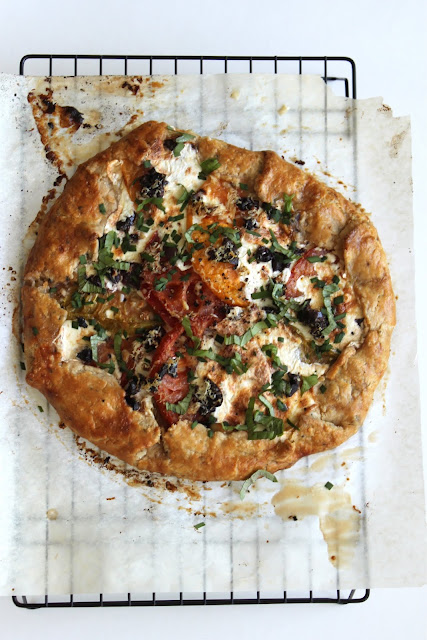 Heirloom Tomato Galette