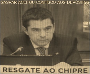 Eurogrupo unânime em proposta desonesta ao Chipre.Mar. 2013