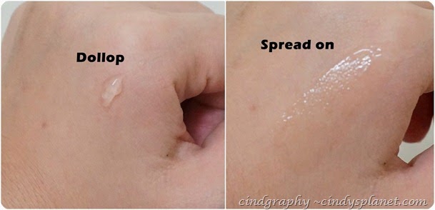 Cellnique Skin Action Sebum Gel texture Cellnique Skin Action Sebum Gel texture