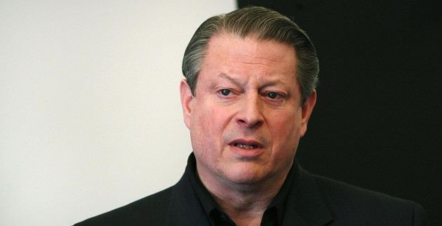 Al Gore spoke at a conference in Dublin looking at the links between hunger, nutrition, and climate change, 17 April 2013. Photo: Press Association