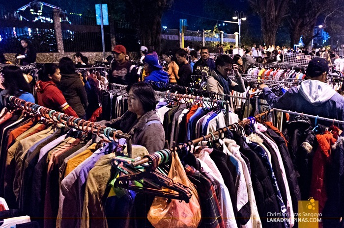 Second Hand Jackets at Baguio's Weekend Night Market