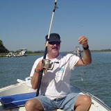 Garys first catch.