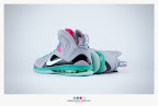 nike lebron 9 ps elite grey candy pink 9 03 sneakerbox LeBron 9 P.S. Elite Miami Vice Official Images & Release Date