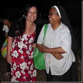 sister rosa and i with bag of cloth pad kits sister rosa and i with bag of cloth pad kits