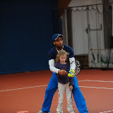 Tennisschool Y4Tennis aan het werk