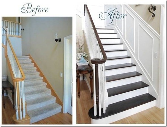 stairs before and after centsational girl