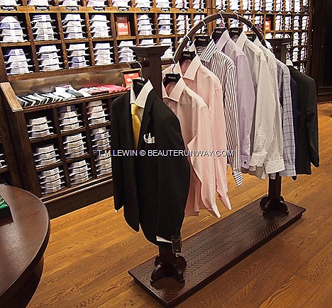 T.M.Lewin Spring Summer 2012 Fall Winter 2013 business wardrobe quality tailored shirts, ties, cufflinks, accessories suits men women CityLink Mall Jermyn Street London traditional British heritage new concept store
