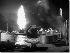 Gamera Burning Refinery