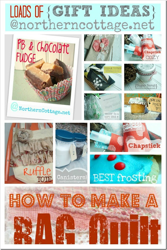 loads of {GIFT IDEAS} @ NorthernCottage.net
