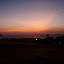 Sunrise the next day heading to the dunes.
