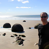 Moeraki Boulders - Enroute to Christchurch, New Zealand