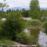 Water flows on the middle Bitterroot River