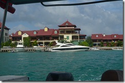Eden island with private moorings Eden island with private moorings
