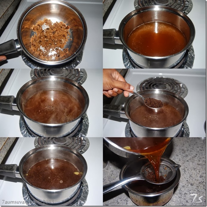 Black tea with palm jaggery process