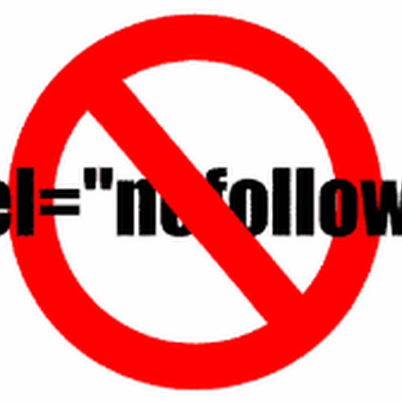 L'attributo nofollow nei links di Blogger.