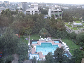 Addis Hilton swimming pool
