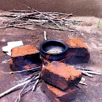 Rösten der Kaffeebohnen © Foto: Doreen Schütze | Outback Africa