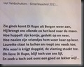 Veldschutters_Sinterklaaslied