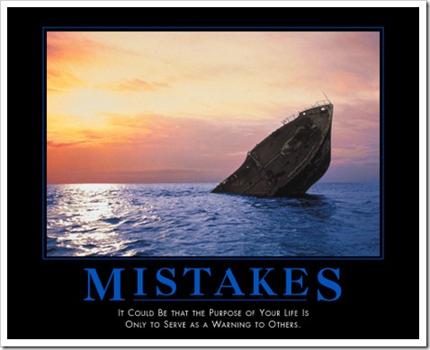 MISTAKES