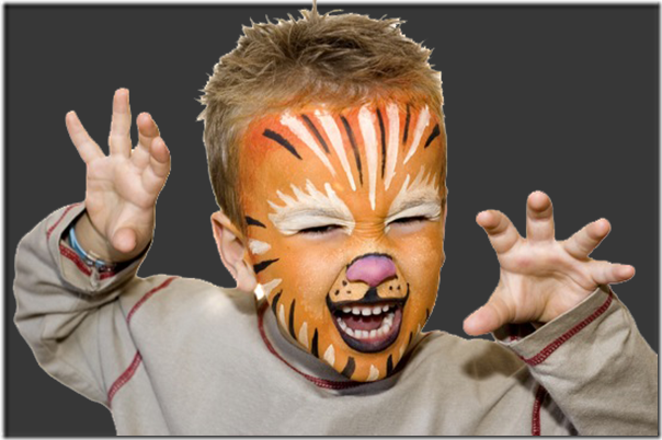 Tiger makeup ideas for children - All