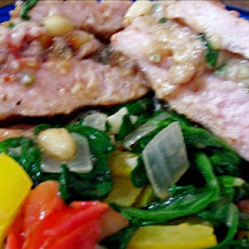 Fig, Pine Nuts and Feta Stuffed Pork Loin