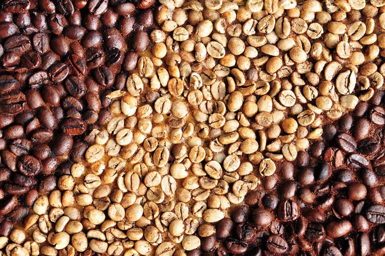 حبات القهوة .. Coffee-mosaic-5