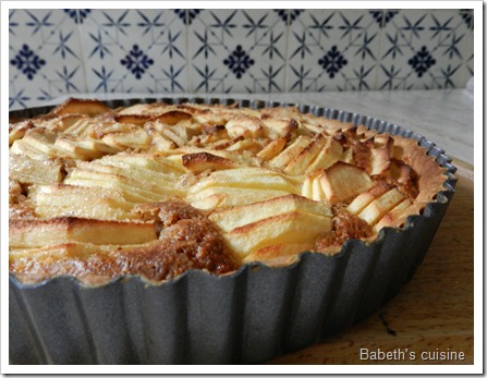 tarte pommes noisettes