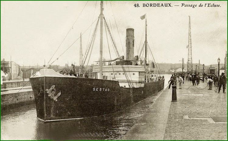 Postal que muestra el vapor SESTAO en la esclusa de Bordeaux. De la web Sestao en el Recuerdo.jpg