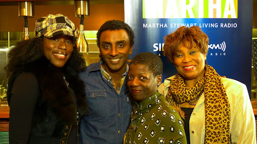 Tren'ness Woods-Black, Marcus Samuelsson, Thelma Golden and Vy Higginsen Tren'ness Woods-Black, Marcus Samuelsson, Thelma Golden and Vy Higginsen