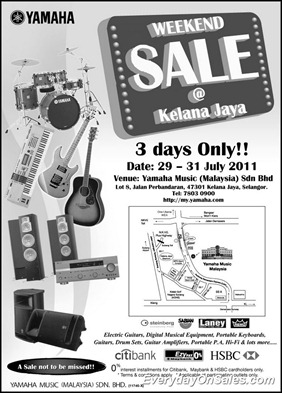 Yamaha-Weekend-Sales-2011-EverydayOnSales-Warehouse-Sale-Promotion-Deal-Discount