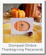 easy ombre thanksgiving placecard with name easy ombre thanksgiving placecard with name