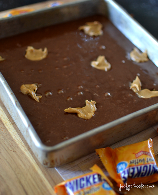 Loaded SNICKERS® Peanut Butter Brownies Loaded SNICKERS® Peanut Butter Brownies