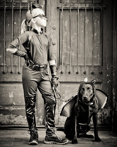 True superheroes! When Stella and her family learned she had type 1 diabetes and should consider getting a service dog- they insisted it be a rescue from a shelter. Adopted Major is now trained to detect fluctuations in Stella's blood sugar and has saved her life many times! (photo by Frank Wise, http://frankwisephotography.blogspot.com/) True superheroes! When Stella and her family learned she had type 1 diabetes and should consider getting a service dog- they insisted it be a rescue from a shelter. Adopted Major is now trained to detect fluctuations in Stella's blood sugar and has saved her life many times! (photo by Frank Wise, http://frankwisephotography.blogspot.com/)