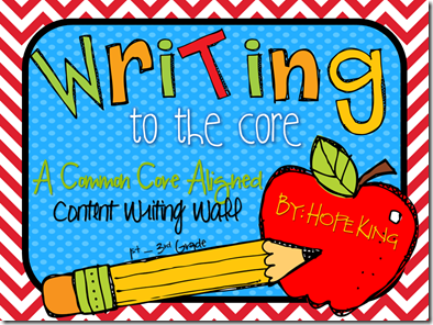 writing and the common core writing and the common core