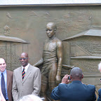 Earn-a-Bike at the unveiling of the Major Taylor Statue with Edwin Moses