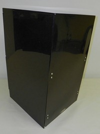 Akro-Mils filing cabinet, black