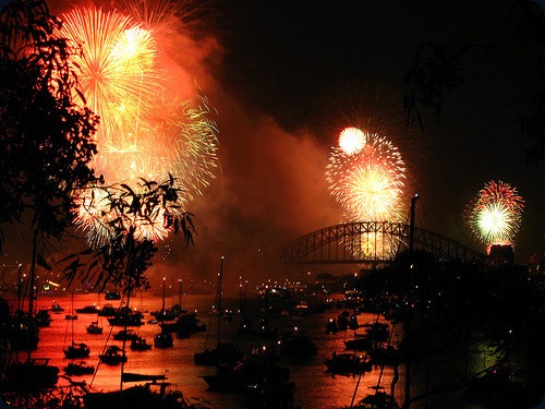 fireworks sidney