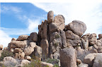 Rocks in Joshua Tree National Park (Park Photo taken by Rick Parker<br />
(Pic property of Harmony Motel)