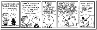 1998-05-21 - Snoopy as the Scott Fitzgerald hero