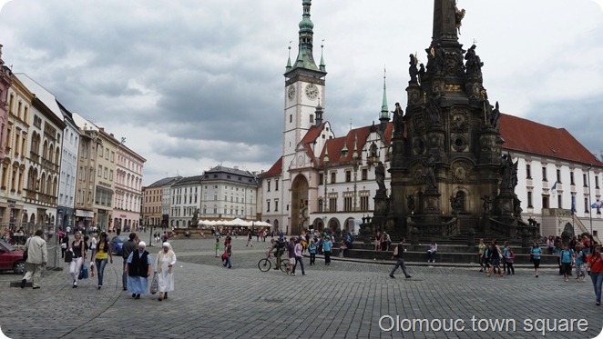 Olomouc town square
