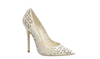 We loved Jimmy Choo's take on a bridal trend we've been spotting all over runways - laser cut. We loved Jimmy Choo's take on a bridal trend we've been spotting all over runways - laser cut.