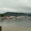 Lots of boats are around this harbour, which used to be the main port for the export of gold from the area.