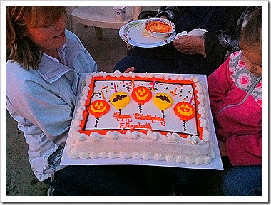 Birthday party #2 at Olsen pumpkin party