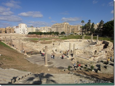 The amphitheatre. The amphitheatre.