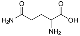 265px-Glutamin_-_Glutamine.svg