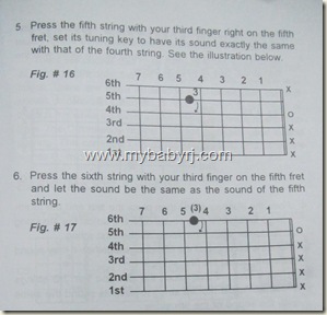 guitar tuning guide