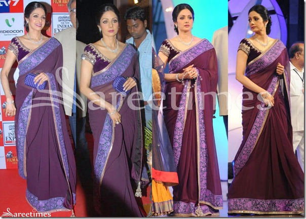 Sridevi_Purple_Manish_Malhotra_Saree Sridevi_Purple_Manish_Malhotra_Saree