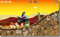 العديد من المستويات والتراكات المختلفة فى لعبة الموتوسكيلات Bike Xtreme للأندرويد