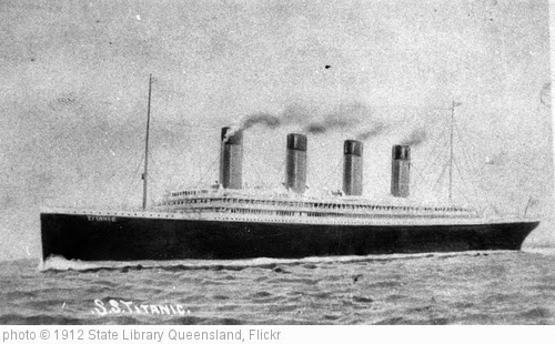 'The Titanic' photo (c) 1912, State Library Queensland - license: http://www.flickr.com/commons/usage/