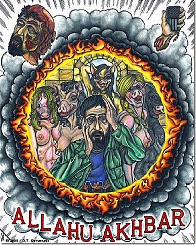 Bin Laden in Hell 4 - 72 pig demon sluts Bin Laden in Hell 4 - 72 pig demon sluts